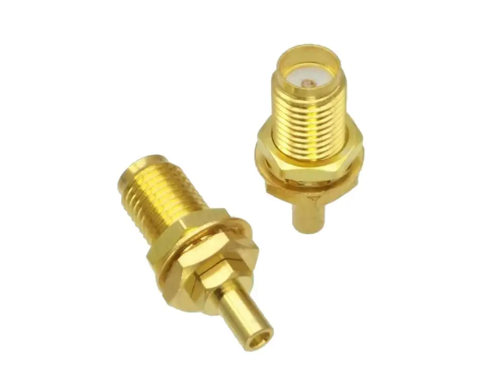 Connettore Bnc Bnc To Coax 10 Connettori BNC Maschio A Crimpare Per Cavi RG316/RG174 - Finestra, RF Coassiale Antenna Base Cb Connettore Crimpare 50 Ohm