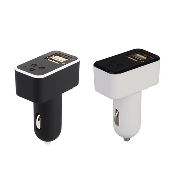 

Hot Mini Car MP3 Player Wireless In-Car Stereo Radio Adapter Bluetooth FM Transmitter Modulator Square Head Smart USB Car Charge