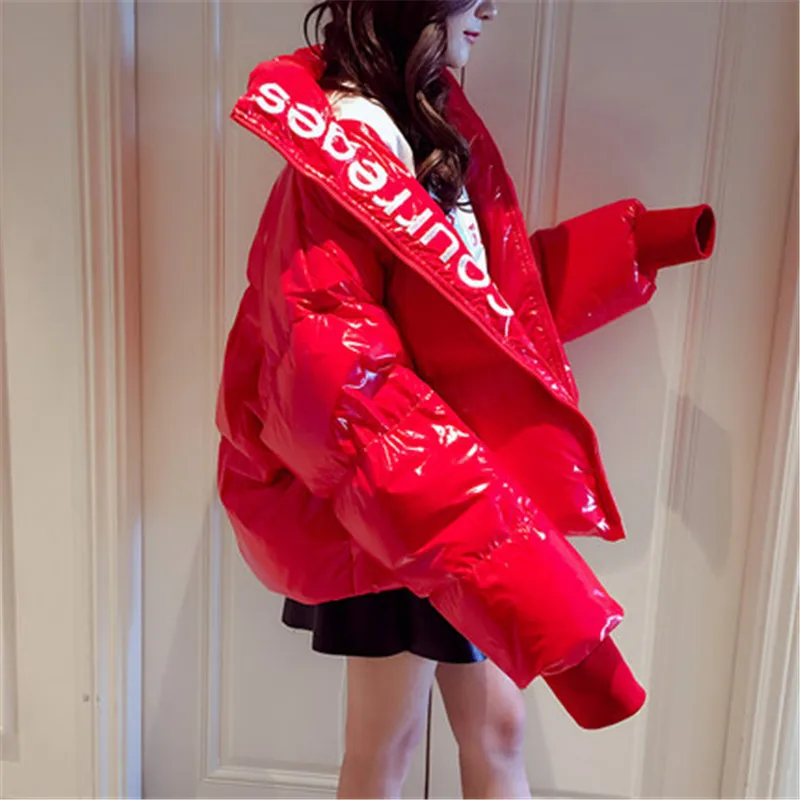 

Bright Waterproof Women Parka Jacket Winter 2019 Windproof Warm Women Jacket Short Down Jackets Fashion Casual Women CoatsAS1149