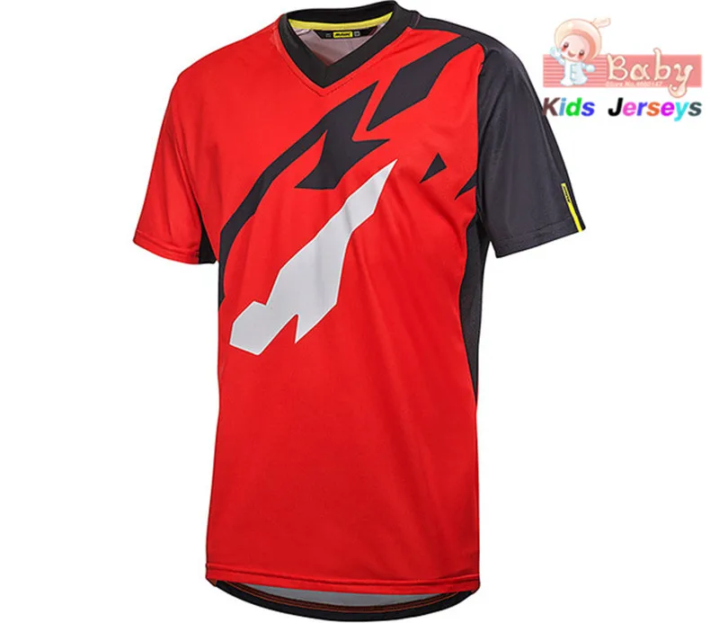 2019 Kids Short Sleeve Crossmax Offroad Downhill Jersey MX AM Clothing MTB Motorcy Jerseys Motorcycle Motocross Bike T-Shirts | Спорт и