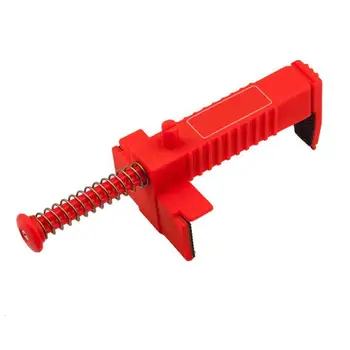 

1 Pair Brick Liner Runner Brick Leveling with Spring Loaded Jaws for Masons Engineering Measuring Tools