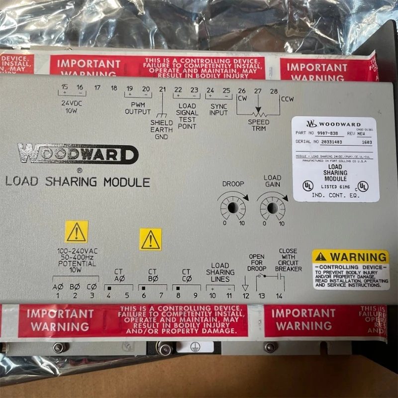 9907 838 WOODWARD Original발전기 부품 & 액세서리 AliExpress