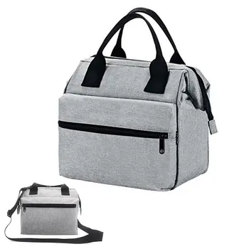 

Waterproof Portable Crossbody Tote Box Cooler With Handles Lunch Bag Reusable Wear Resistant Leakproof Insulated Large Picnic