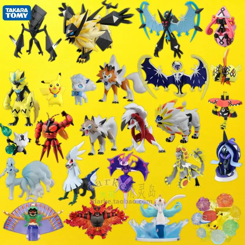 Оригинальная экшн-фигурка TAKARA TOMY Pokemon MC/SP/HP Series мелтан инсинероар Necrozma аниме