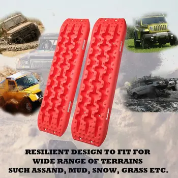 

X-BULL NEW Sand Track 2pc Recovery Tracks 10T 4x4 Vehicle Sand/Snow/Mud Trax