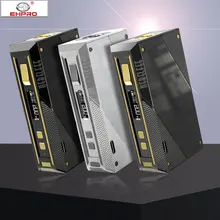 Ehpro холодная сталь 200 TC коробка мод 200 Вт Макс выход Электронная сигарета, вейпинг подходит для двойной 18650 батареи 510 Распылитель на резьбе