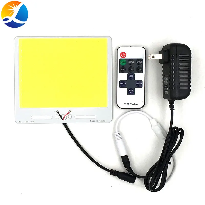 

50W 12V LED Panel Light Board COB Bulb with Dimmer Warm Cool White DC12V Dimmable LED Lamp for Outdoor Camping RC Lighting DIY