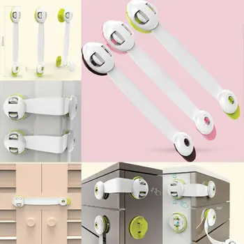 

US Safety Cabinet Drawer Refrigerator 360 Rotation Lock Locks For Children Baby