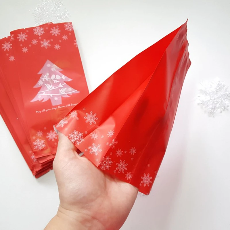 Cyuan Красная рождественская елка, бумажная коробка, мешок для конфет Рождество, Подарочная сумка, год, Рождественская коробка для сладостей, Noel, поставки Kerst