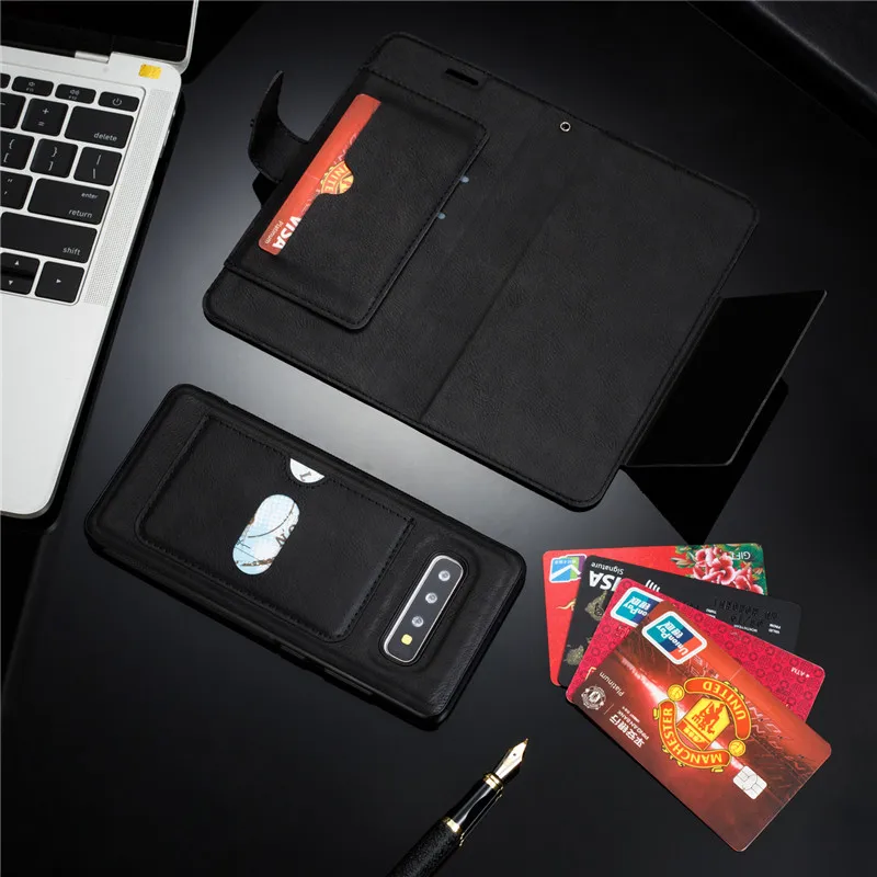 Luxury Wallet Leather Cases For Samsung Galaxy A50 Case Samsung Galaxy S10 S9 S8 Plus S7 Edge J4 J6 Plus J8 A7 2018 A30 A70 Phone case18