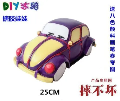 

Ceramic DIY Gypsum Doll Mould Vinyl White Embryo Children Coloured Drawing Have Tank Unisex Train