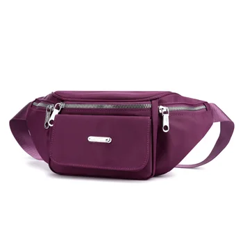 

New Trend waist bag women 2020 Multi Pockets Solid women's belt bag Multifunctional chest bag female large capacity phone bag