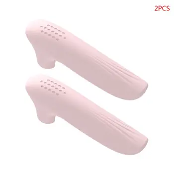 

2 Pcs Silicone Anti Collision Static Door Handle Protector Covers Knob Sleeve GXMB