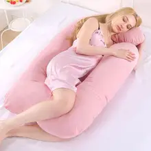 Подушка для сна для беременных с хлопковой наволочкой для женского тела u-образные подушки для беременных