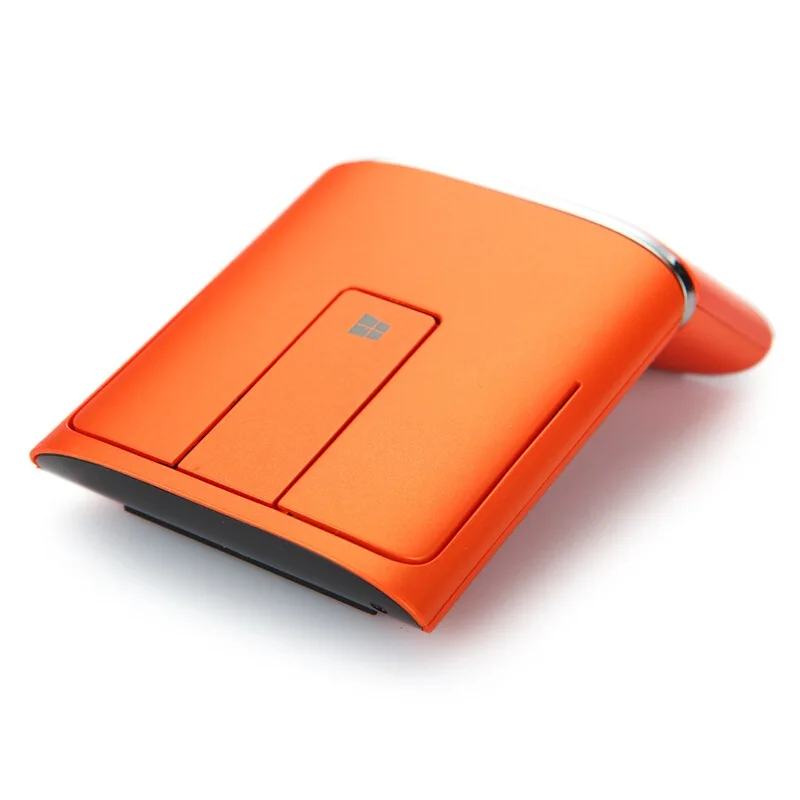 LENOVO N700 беспроводная мышь 2,4 ГГц 1200 dpi мышь с лазерной ручкой USB с двойным подключением PPT 3D Touch для офиса дома для ПК - Цвет: N700  Orange