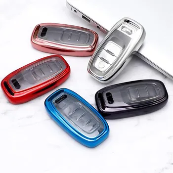 Cover per chiave/telecomando per Audi A1 A3 A4 A5 A6 A7 A8 Quattro Q3 Q5 Q7 2009 2010 2014 2012 2013 2015 2011 accessori