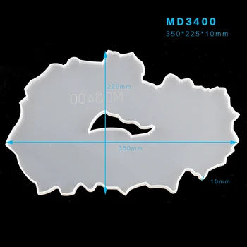 

1pc Agate Coaster Resin Casting Mold DIY Silicone Epoxy Coaster Making Mould for Epoxy Resin Coasters Small Flower Pot Base