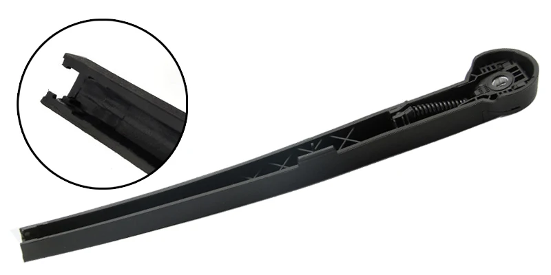 MIDOON Задняя щетка стеклоочистителя и Arm для Jeep Commander 2006 2007 2008 2009 2010 лобового стекла автомобиля резиновые автомобильные аксессуары Защита от солнца на заднее стекло