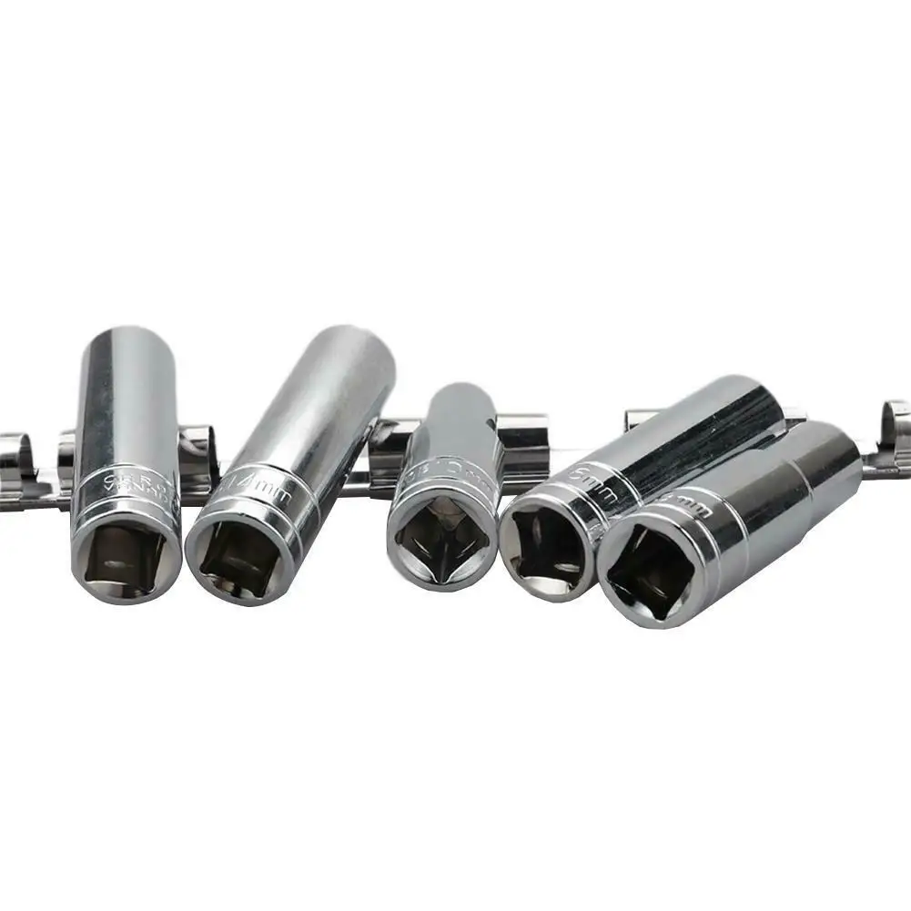 

10Pcs Screwdriver Socket Holder 1/2 Chrome Vanadium Steel Hex Trox Rust Proof