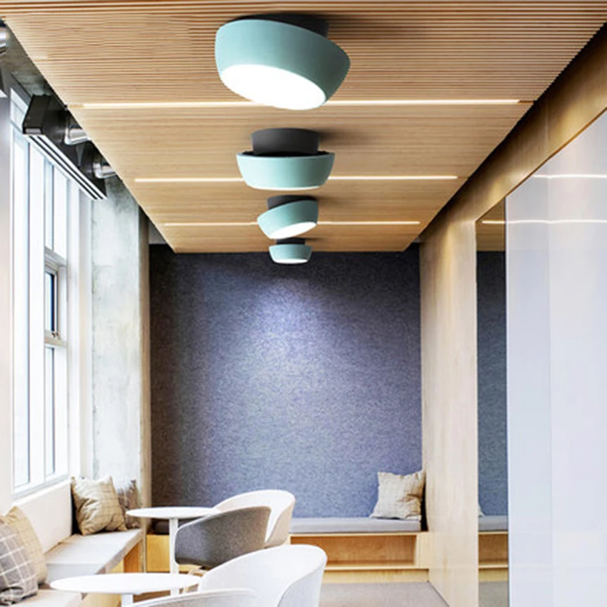 Modern Led Acrylic Ceiling Light Color Lamp Lighting Nordic Cafe Loft Living Room Bedroom Study Decor Fixture Modern Led Acrylic Ceiling Light Color Lamp Lighting Nordic Cafe Loft Living Room Bedroom Study Decor Fixture