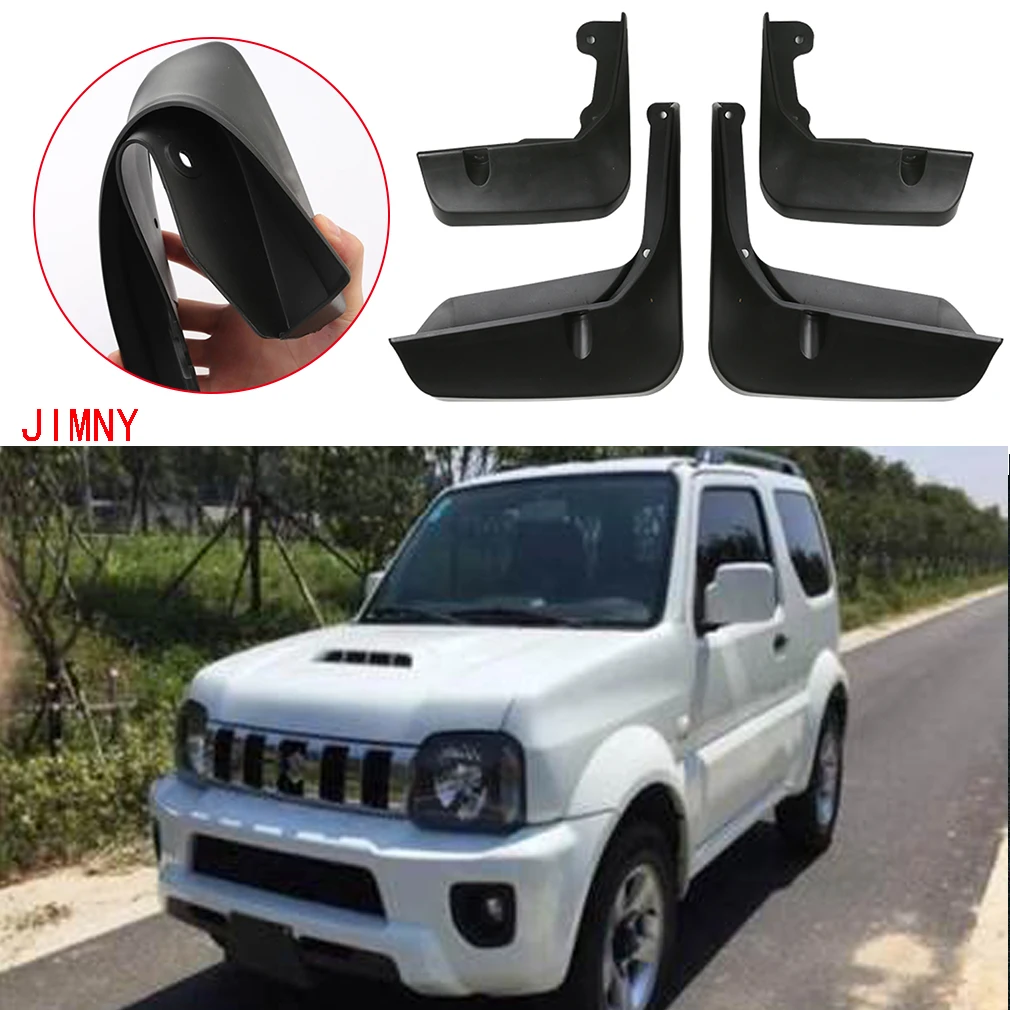 

For JIMNY car mudflaps splash guards flaps splash mudguards front rear mud flap guards fender flares