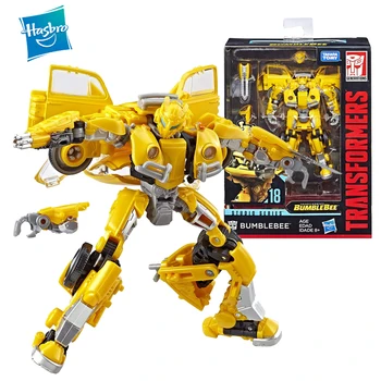 

Hasbro Transformers Studio Series 18 Deluxe Class Movie Bumblebee Action Figure Model Toy SS18 - Kids Ages 8 & Up