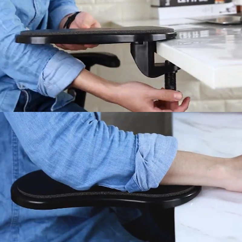 Mousepad Extender Attachable Armrest Pad Desk Table Computer Arm Support Hand Shoulder 5