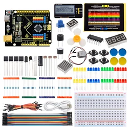 Keyestudio – Kit de démarrage de base pour Arduino, Kit électronique de bricolage, Scratch /C ++, programmation 