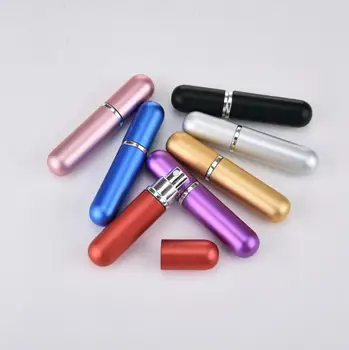 

5ml Refillable Portable Mini Perfume Bottle &Traveler Aluminum Spray Atomizer Empty Parfum Bottle Free Shipping