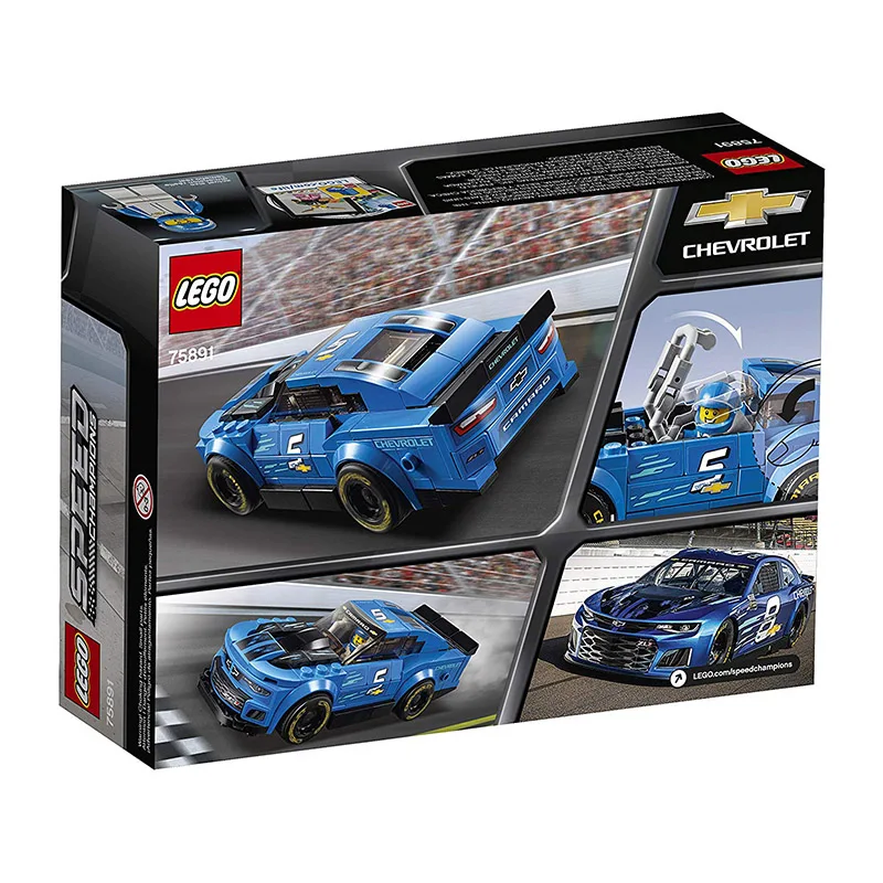 LEGO Speed hampions Chevrolet Camaro ZL1 гоночный автомобиль 75891 строительный комплект (198 шт.) Ninjago