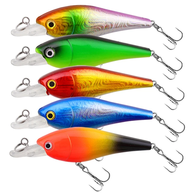 Fishing Lure Float Minnow Noisy Steel Balls Build in 6.5cm 4.5gTop Water  Artificial Lures Lot 5 Pieces Sale - AliExpress
