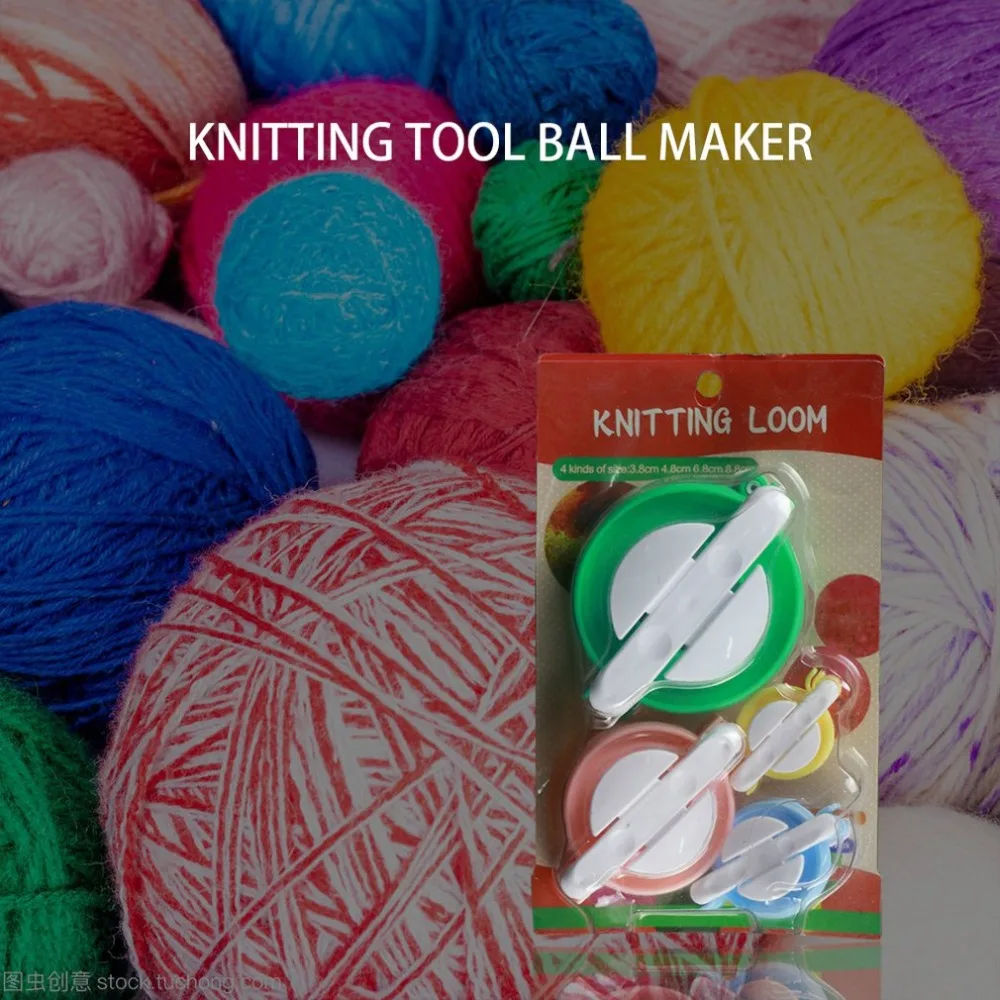 Мяч MakerPom-Pom Maker пушистый шар ткацкая игла Вязание DIY ремесло инструмент