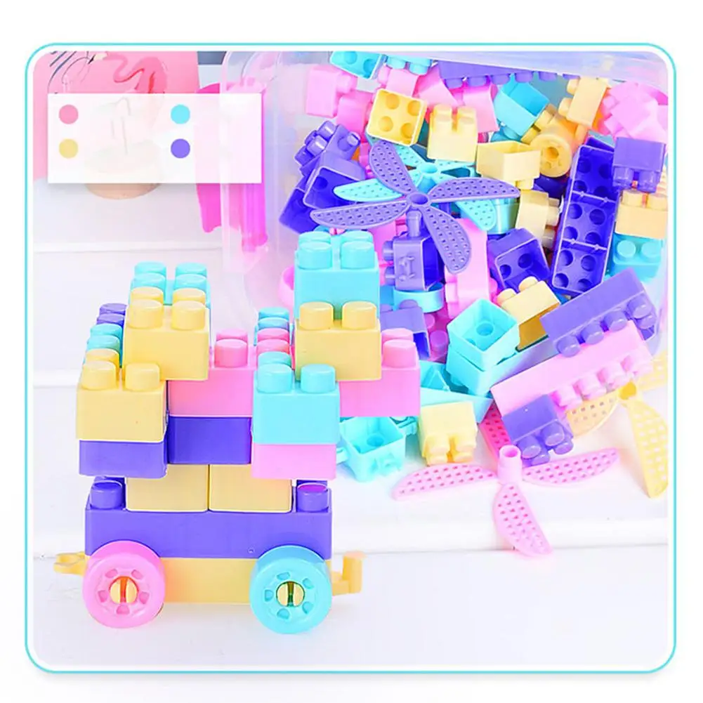 Детские большие гранулы пластиковые строительные блоки Детская игрушка-пазл для раннего развития орфография Сборка DIY игрушки