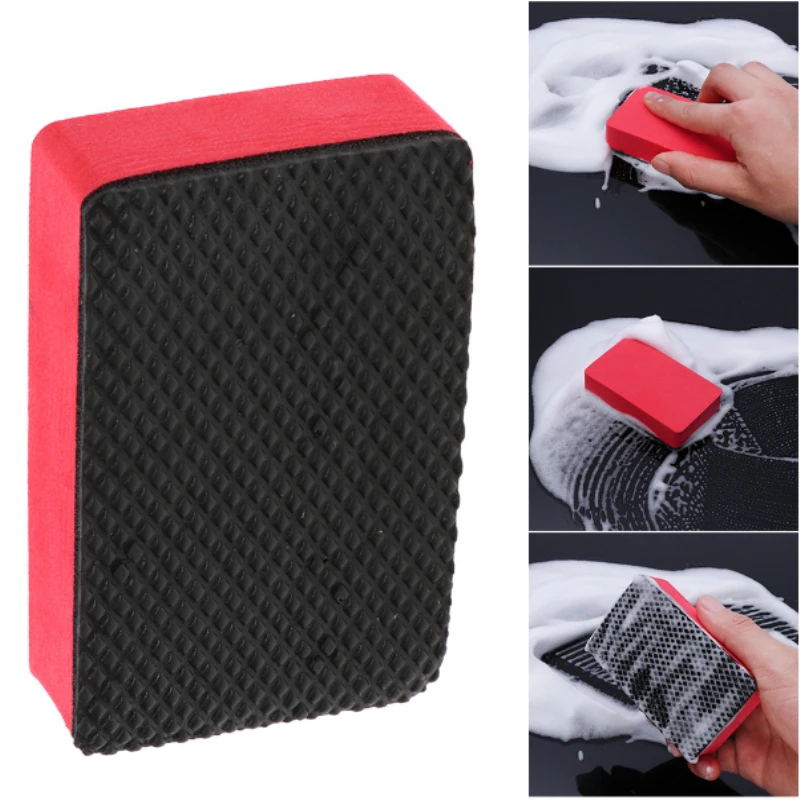 1/2PCS глины губка автомобильный коврик блок очистить ластик для воска Pad инструмент главная полезная инструмент для чистки Волшебная глина губка домашний инструмент