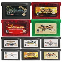 32 бит видео игровая консоль карты серии Fire Emblem US/EU версия Для Nintendo GBA|Картриджи| |