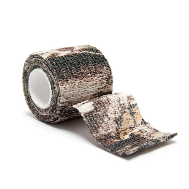 4.5m Camouflage Elastic Bandage Hunt Disguise Elastoplast Wrap Tape Self Adhesive Sports Protector Ankle Knee Finger Arm Bandage N