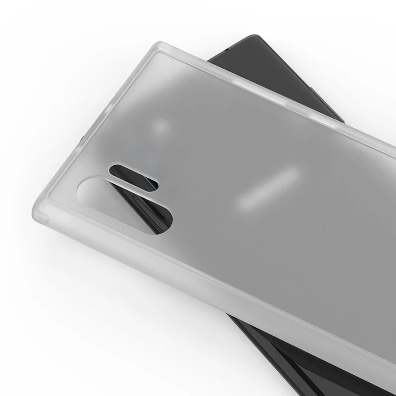 Матовый ТПУ прозрачный противоударный бампер чехол для телефона для samsung Note10 Note10+ чехол устойчивая защита