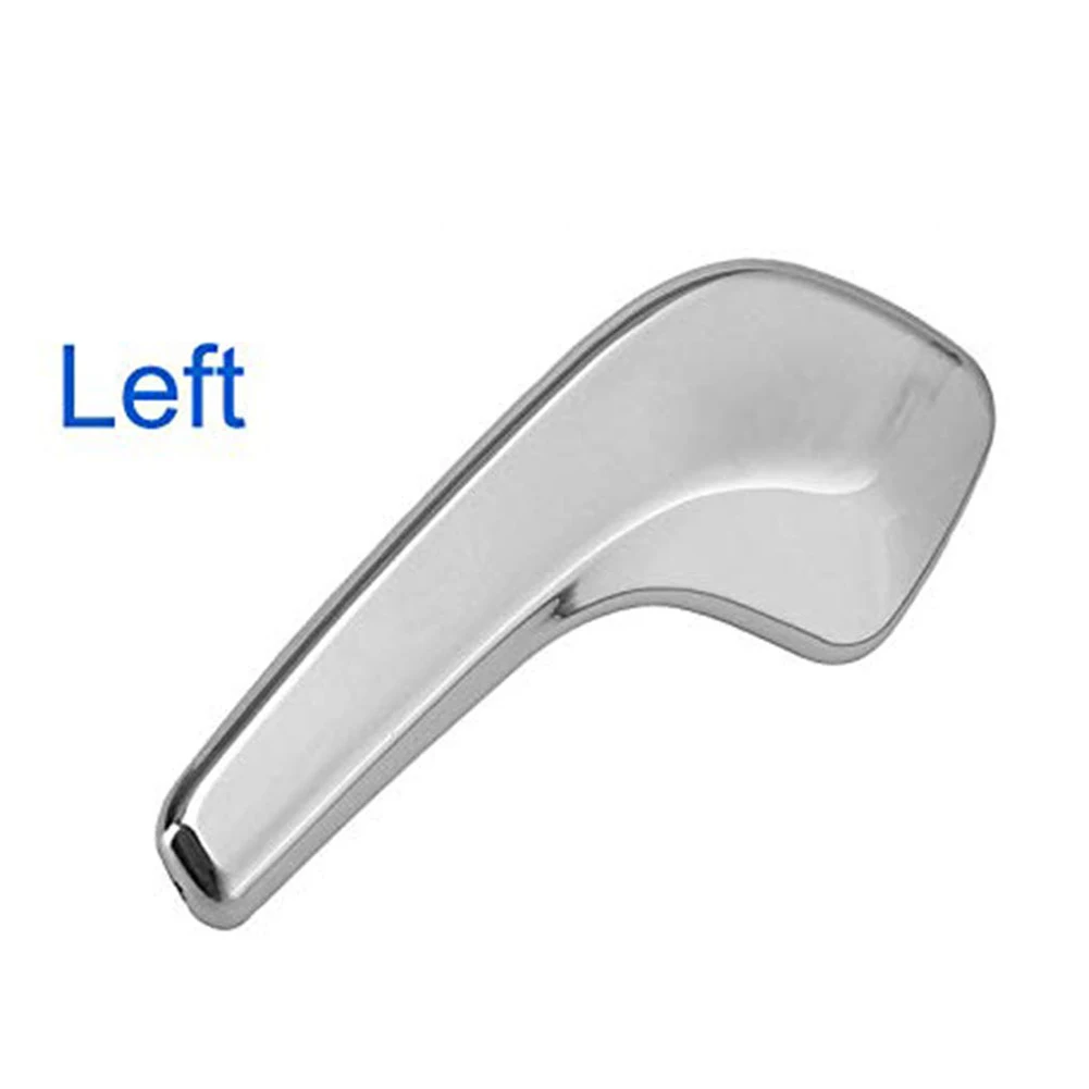 Left Car Push Pull Accessories Chrome Connecting Easy Install Interior Door Handle Replacement Auto Left Right For Vauxhall Corsa D - Color: Left