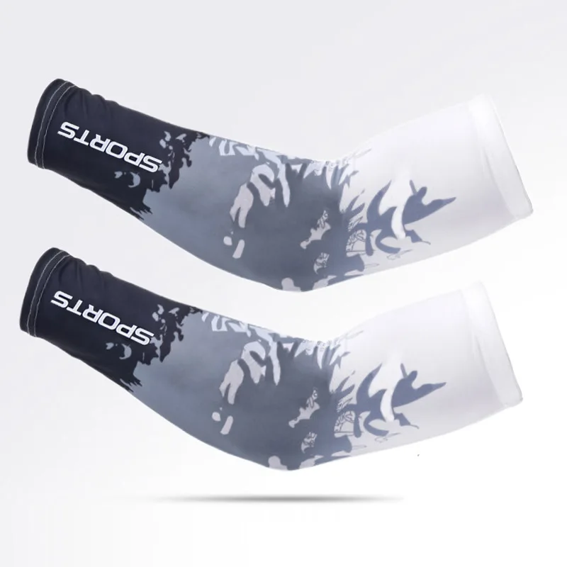

Printed Popular Brand Trend Large Size Viscose Cuff Play Running Outdoor Fishing Arm Guard Case Fat Men And Women Big Thick Arm