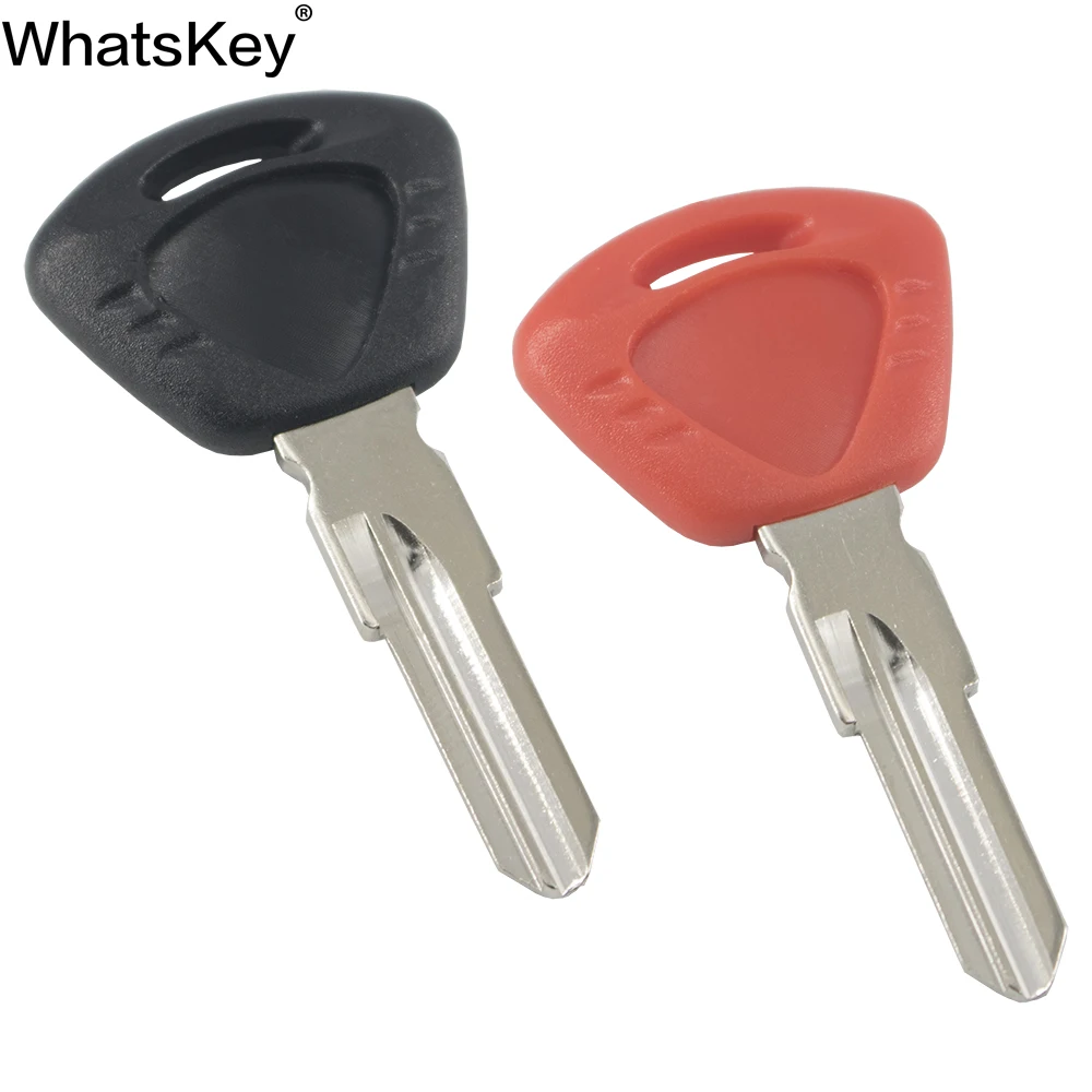 

WhatsKey Motorcycle Keys Blank Uncut For Triumph Bonneville T100 Street Triple Daytona 675 T955 Tiger 800 Speed Triple 1050 T