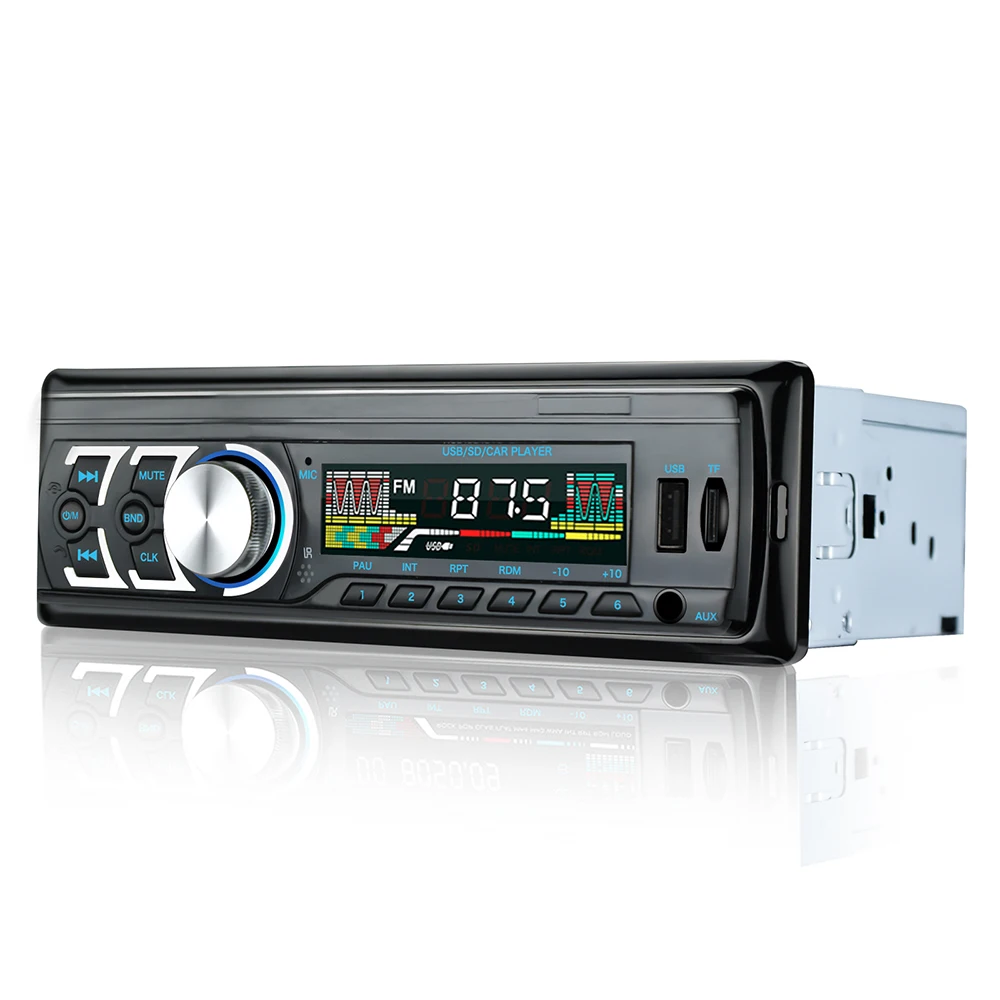 Автомобильный стереорадиоприемник Автомобильный MP3-плеер Поддержка bluetooth Hands-free FM с USB SD универсальный автомобильный mp3-плеер