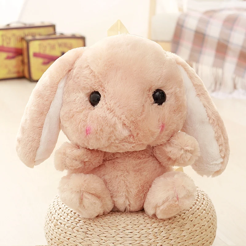 Cute Rabbit Shoulder Bags Bunny Backpack Plush Toy Cartoon Soft