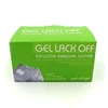 100pcs/Box Soak Off Gel Aluminum Foil Paper With Cutton For UV Gel Wraps Remove Gel Nail Art Products GEL LACK OFF 1