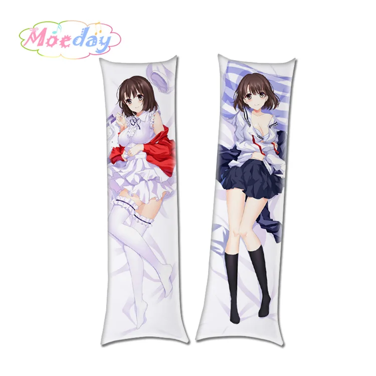 Saekano: как растить скучную девочку Megumi Kato обнимая Наволочки - Color: Multi