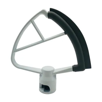 

4.5-5QT Flex Edge Beater with Flex Edge Bowl Scraper Flat Blade for Kitchen 4.5-5-Quart Bowl Lift Mixer Accessories
