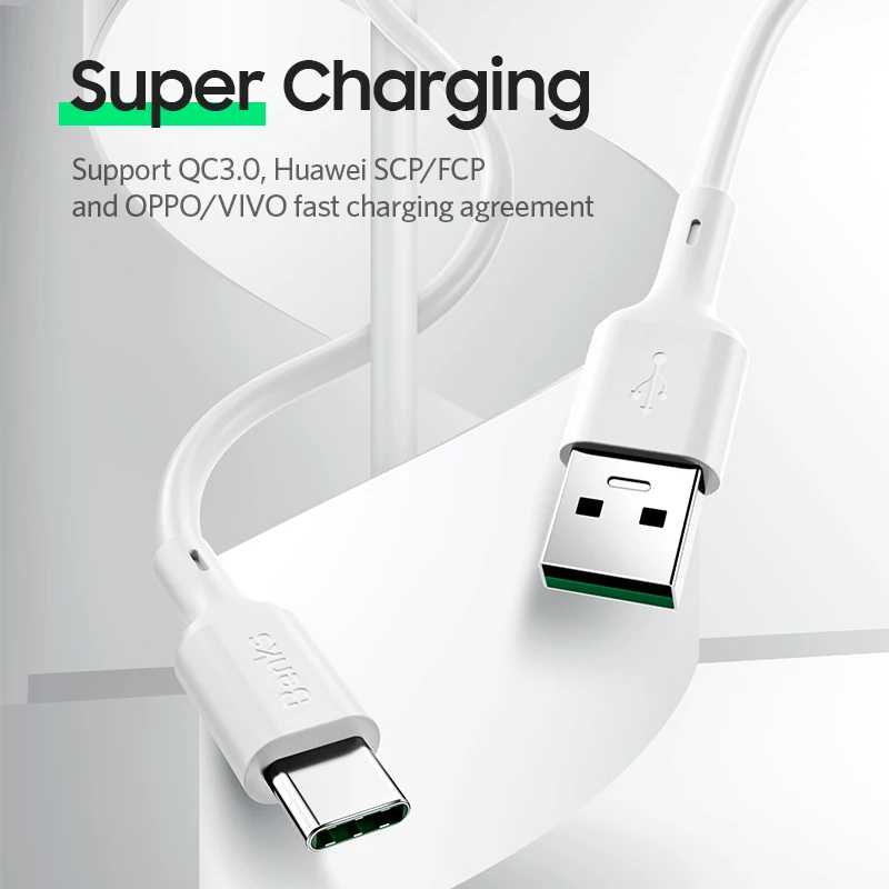 Benks usb type-C зарядное устройство 5A кабель для быстрой зарядки для samsung S10 9 Note10 9 plus huawei Mate30 20 P30 20 pro Xiaomi OPPO 1