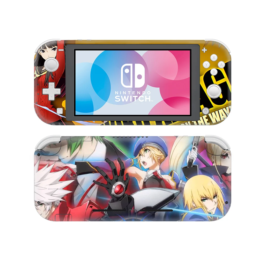 Аниме девушка стиль виниловая кожа Наклейка для nintendo Switch Lite NSL защитная пленка Наклейка Обложка
