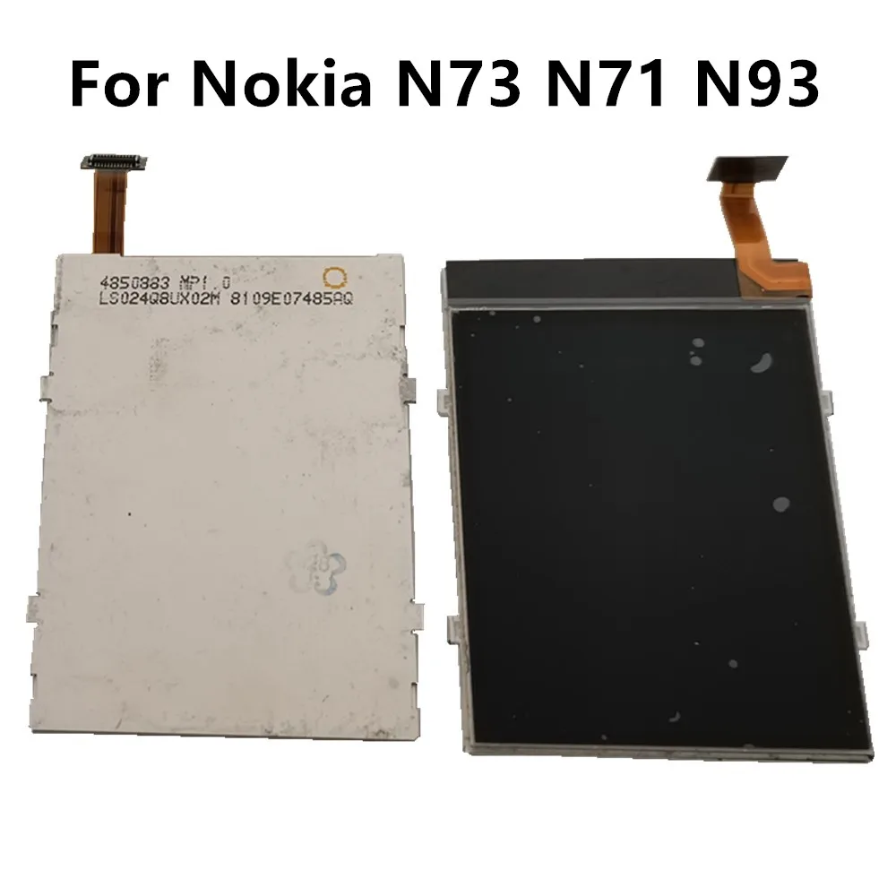 100 шт./лот для Nokia N73 N71 N93 ЖК-дисплей запасные части экран ЖК-дисплея ремонта |