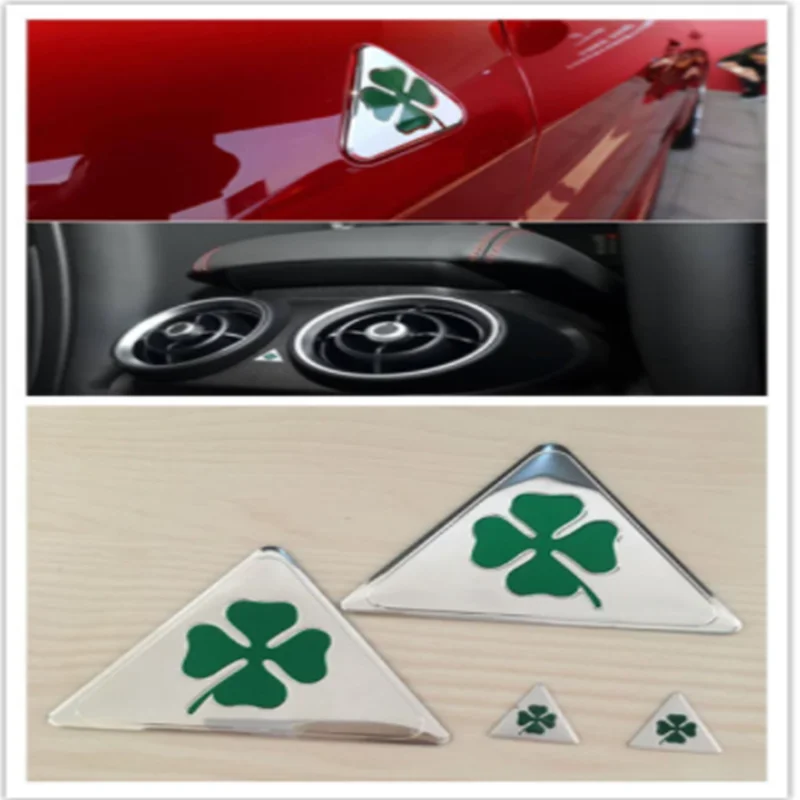 2 шт. для Alfa Romeo четырехлистник зеленый Delta 147 156 166 159 GT боковые зеркала автомобиля