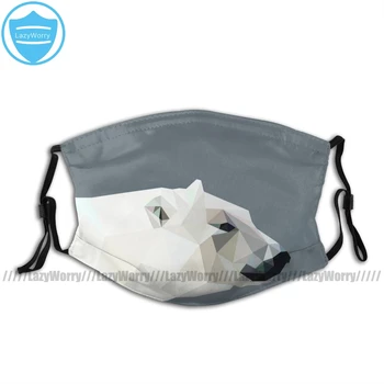

Polar Mouth Face Mask LP Polar Bear Facial Mask Pretty with Filters Kawai Adult Mask